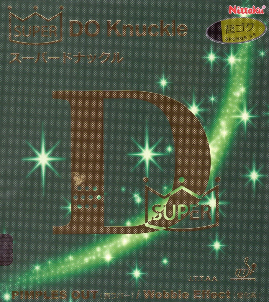 Table Tennis Rubber - Nittaku Super DO Knuckle