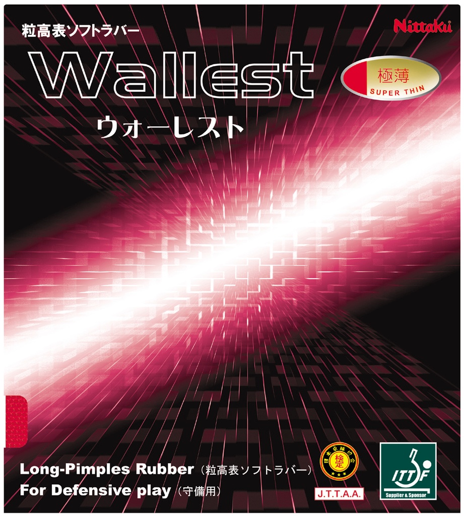 Table Tennis Rubber - Nittaku Wallest