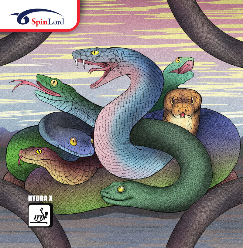 Table Tennis Rubber - Spinlord Hydra X