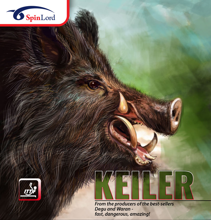 Table Tennis Rubber - Spinlord Keiler