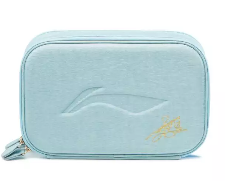 Table Tennis Bat Case - Li-Ning Wang Manyu Case ABJU033-3 light blue