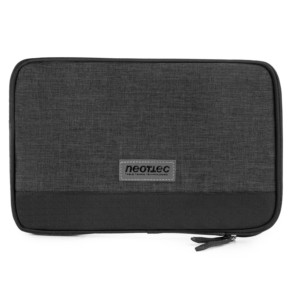 Table Tennis Bat Case - Neottec Double Wallet PRO 2T black/grey