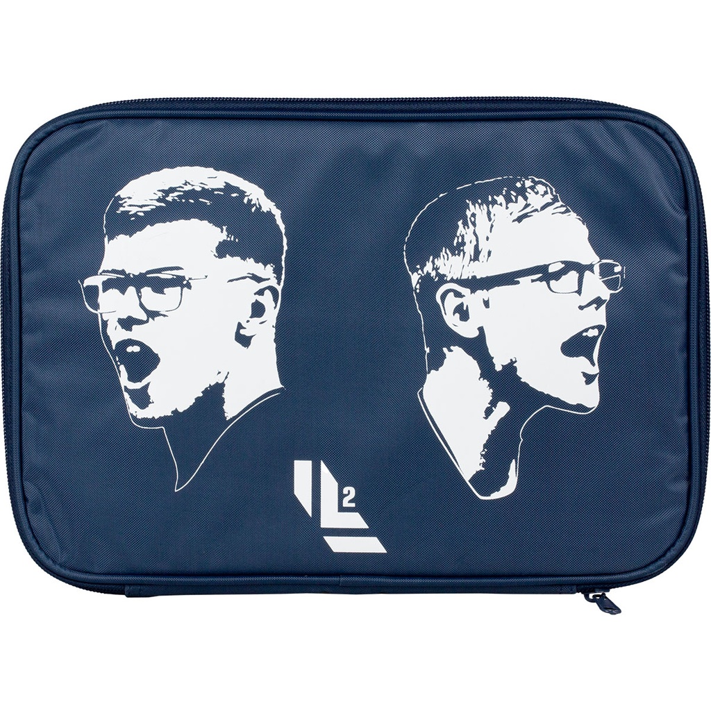 Table Tennis Bat Case - Tibhar Batwallet L2 Blue/Red