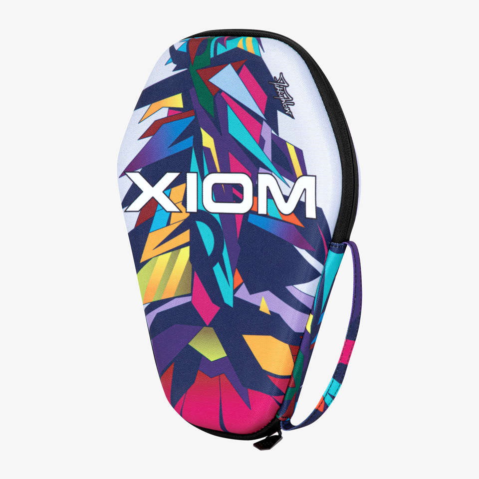 Table Tennis Bat Case - Xiom Case Tikkywow 2 RC Grey