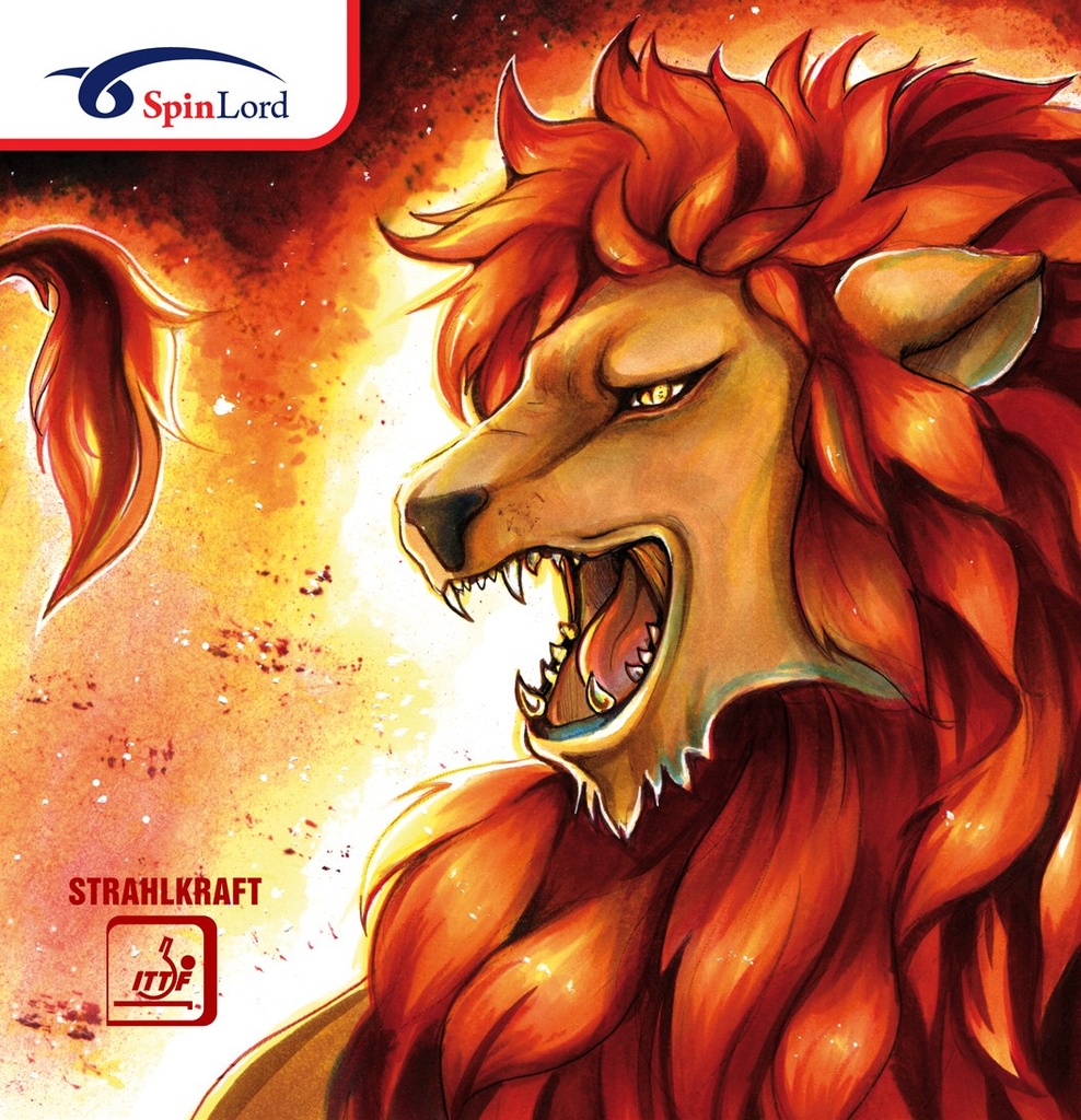 Table Tennis Rubber - Spinlord Strahlkraft OX