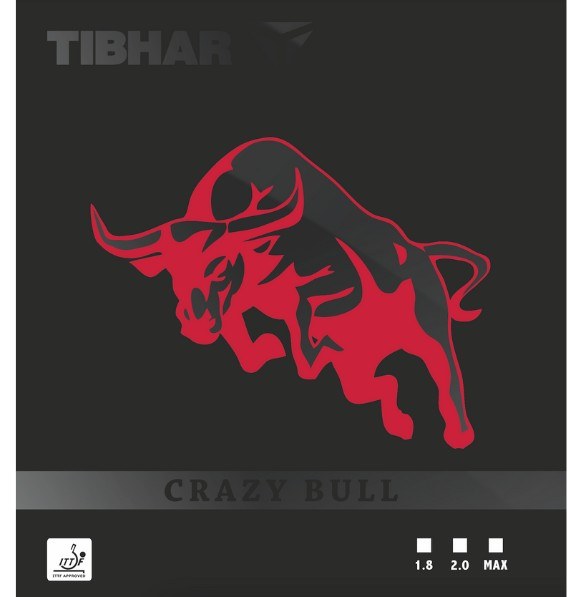 Table Tennis Rubber - Tibhar Crazy Bull