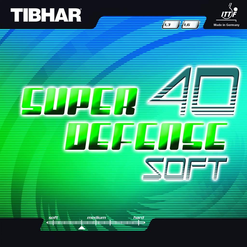 Table Tennis Rubber - Tibhar Super Defense 40 soft