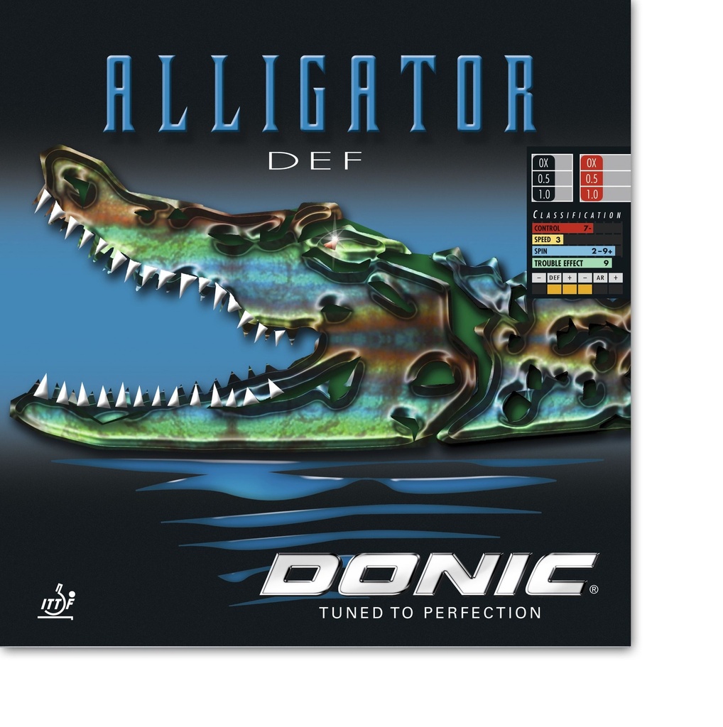 Table Tennis Rubber - Donic Alligator Def