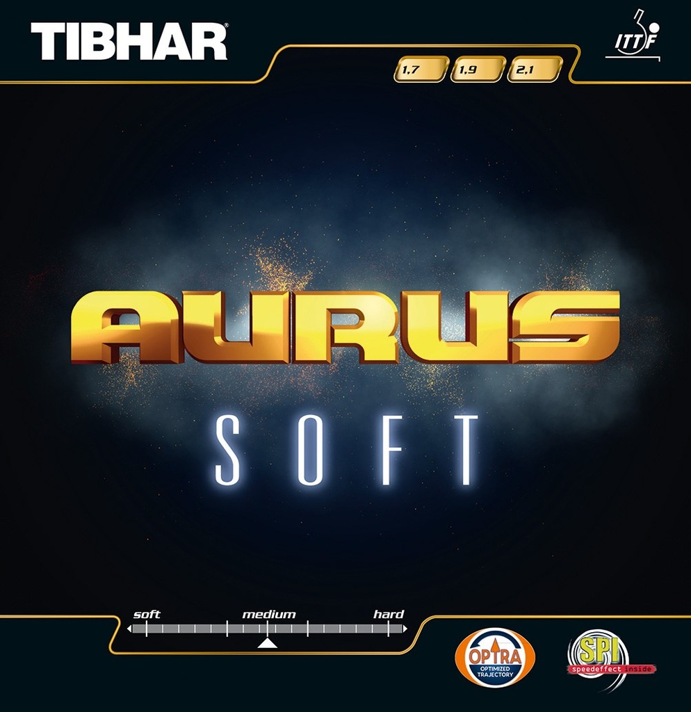 Table Tennis Rubber - Tibhar Aurus Soft