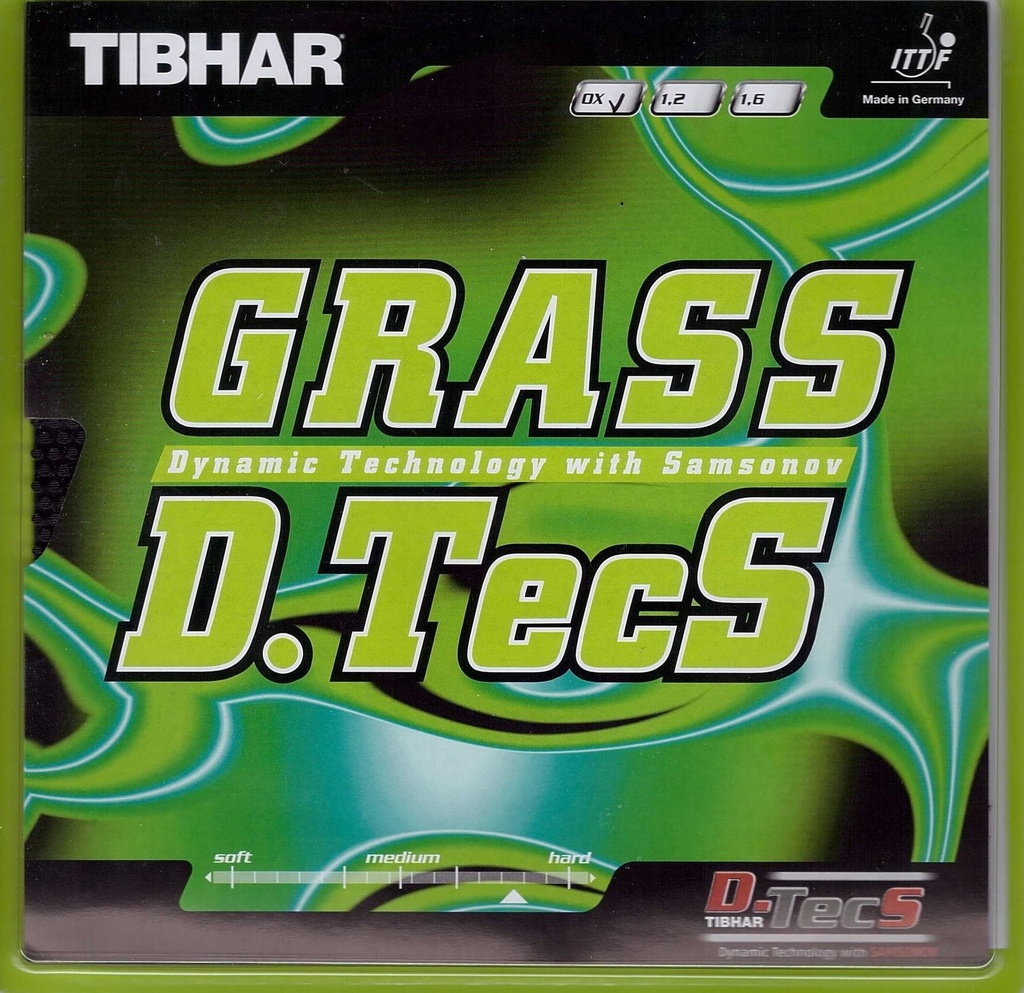 Table Tennis Rubber - Tibhar Grass D.TecS
