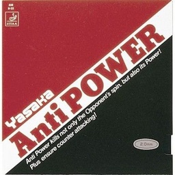 Table Tennis Rubber - Yasaka Anti Power