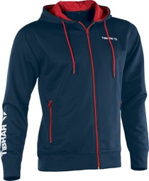 Sportswear - Tibhar Hoodie World Navy/Red