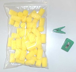 Table Tennis Cleaner Sponge - Joola Sponges and Clip