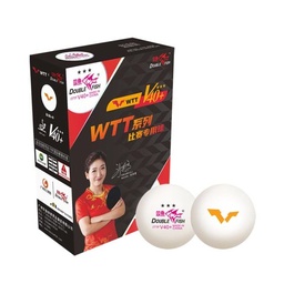 Table Tennis Ball - Double Fish V40+ *** WTT (120 pcs)