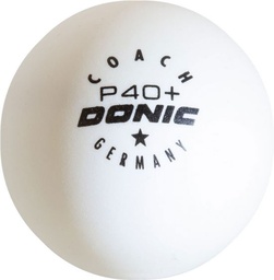 Table Tennis Ball - Donic Balls Coach P 40+* 120 pcs