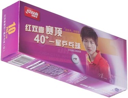 Table Tennis Ball - DHS D40+ 1* 10 Balls (seam)