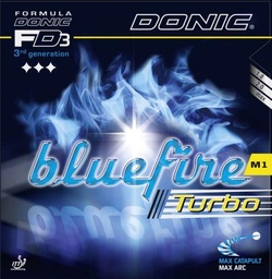 Table Tennis Rubber - Donic Bluefire M1 Turbo