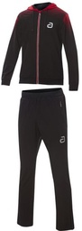 Sportswear - Andro Tracksuit Salivan Black/Red