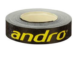 Table Tennis Tape - Andro Edge tape black/yellow(50M)