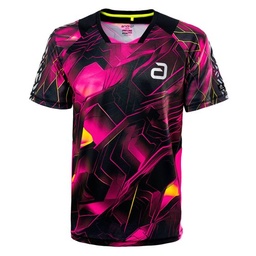 Sportswear - Andro Shirt Nayton Black/Neon Pink