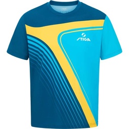 Sportswear - Stiga Shirt Uranus Yellow/Blue