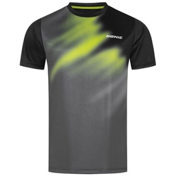 Sportswear - Donic T-Shirt Furious Black/Lime