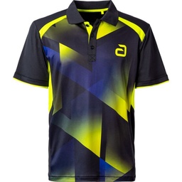 Sportswear - Andro Shirt Lanton Black/Yellow