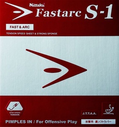 Table Tennis Rubber - Nittaku Fastarc S-1