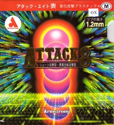 Table Tennis Rubber - Armstrong Attack 8 M