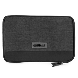 Table Tennis Bat Case - Neottec Double Wallet PRO 2T black/grey