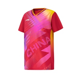 Sportswear - Li-Ning Kid'sT-Shirt AAYU040-1C red