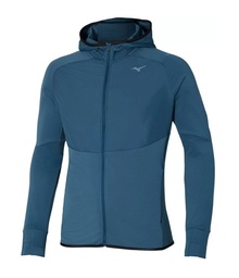 Sportswear - Mizuno Jacket Warmalite Warmalite Hybrid FZ blue wing teal