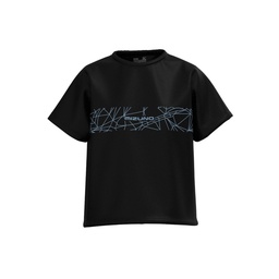 Sportswear - Mizuno Lady Athletics Graphic Tee Black