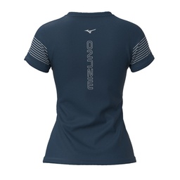 Sportswear - Mizuno Lady Athletics Mizuno Tee Blue Wing Teal