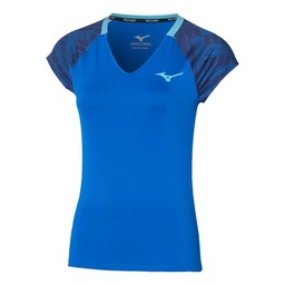 Sportswear - Mizuno Lady Mugen Printed Tee Mugen Blue
