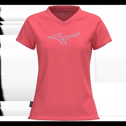 Sportswear - Mizuno Lady T-shirt Athletics RB Tee K2GAC701 Calipso Coral