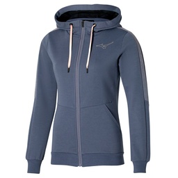 Sportswear - Mizuno Release Sweat Jacket Lady K2GCA701 nightshadow blue