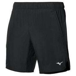 Sportswear - Mizuno Shorts Core 7.5 2IN1 black