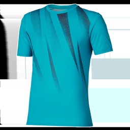 Sportswear - Mizuno T-shirt Core Graphics Capri Breeze
