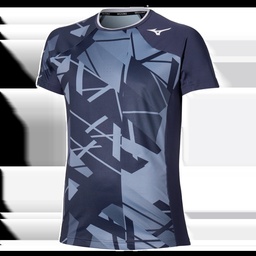 Sportswear - Mizuno T-shirt Shadow Graphic 62GAC50105 odyssey gray