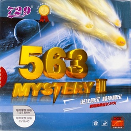 Table Tennis Rubber - 729 Mystery III 563