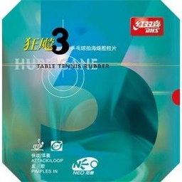 Table Tennis Rubber - DHS Hurricane III NEO