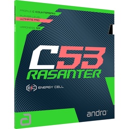 Table Tennis Rubber - Andro Rasanter C53