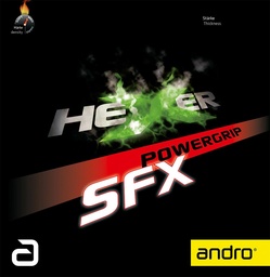 ​Table Tennis Rubber - Andro Hexer Powergrip SFX