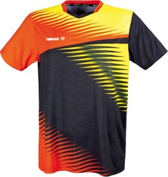 Sportswear - Tibhar TT-Shirt Azur Orange/Black