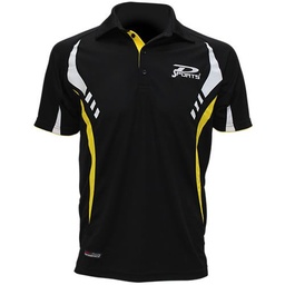 Sportswear - Dsports Shirt EVOLUTION Black/Yellow/White