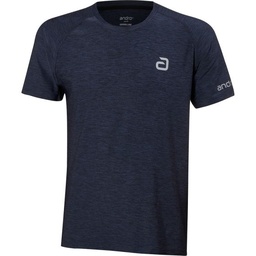 Sportswear - Andro T-Shirt Melange Alpha Dark Blue